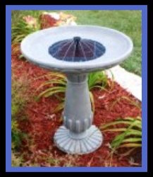 alt Solar Birdbath