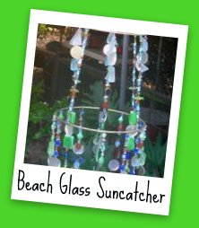 Beach Glass Suncatcher